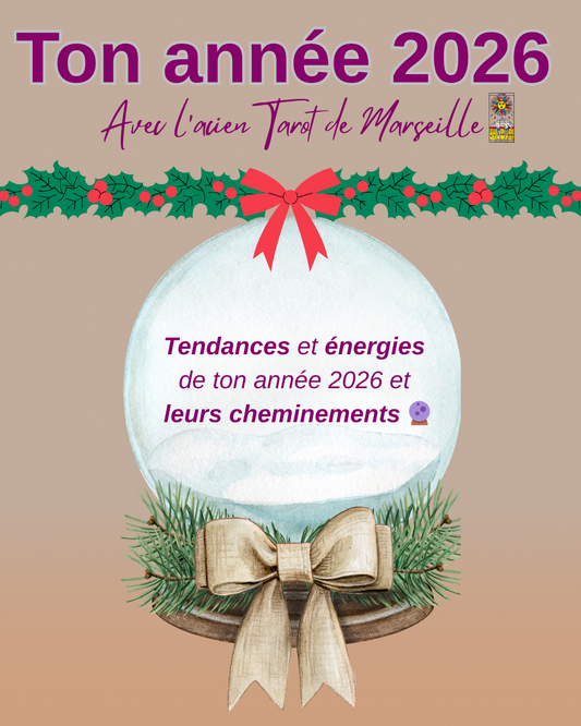 🔮 Tirage de l’Année 2026 – Tarot de Marseille