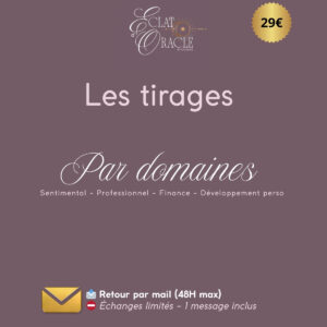 Tirage de carte par mail voyance amour | travail | finance