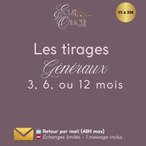 Tirage de carte par mail et téléphone - amour, travail, finance, développement personnel, général, question et conseil
