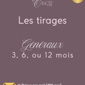 Tirage de carte par mail - énergies & tendances générales